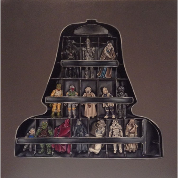 Vader Toy Case by Travis Oates