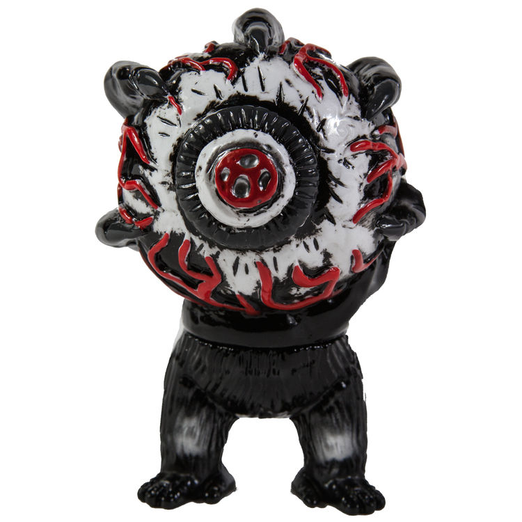 NYCC KEEP WATCH BOOTLEG KAIJU VINYL TOY (BLACK) by LAMOUR Supreme