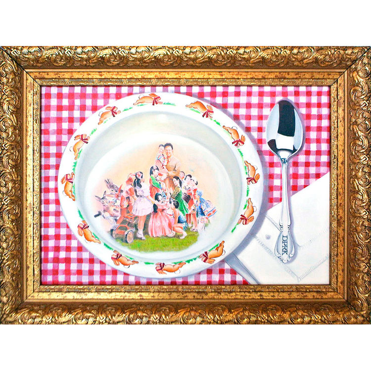 Dinner Time: Plate number 4 by Emma Maxwell