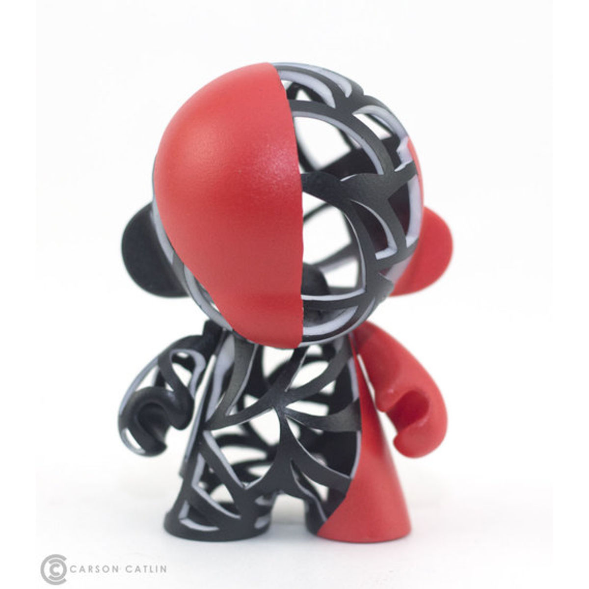 Reticulated Munny Red And Black