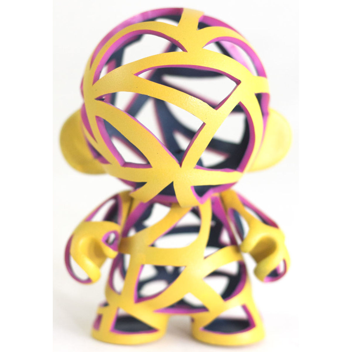 Reticulated Munny Yellow And Purple