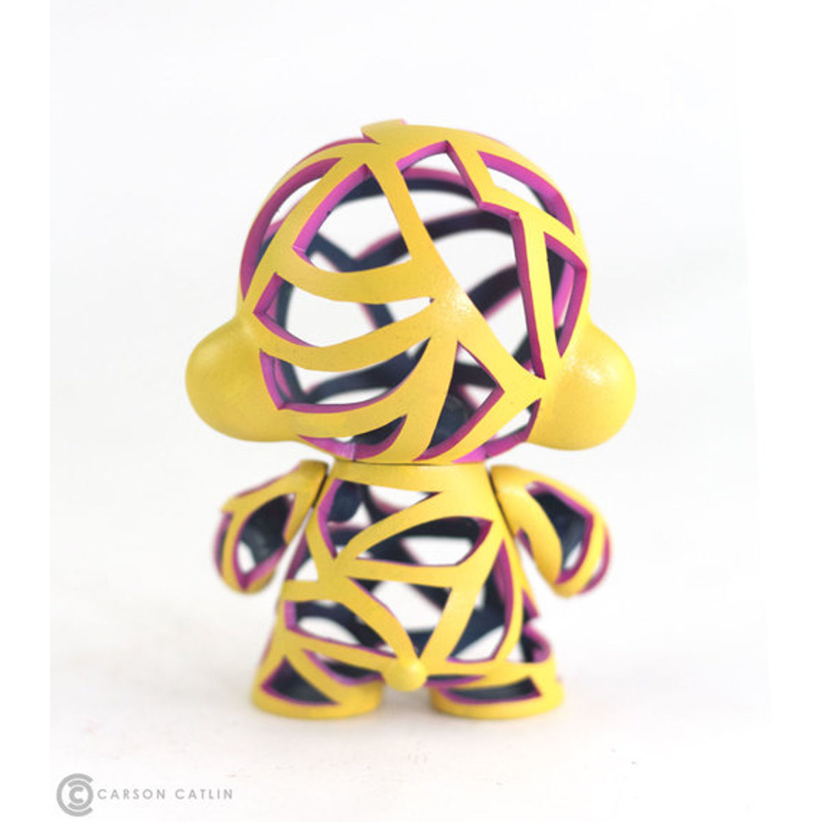 Reticulated Munny Yellow And Purple