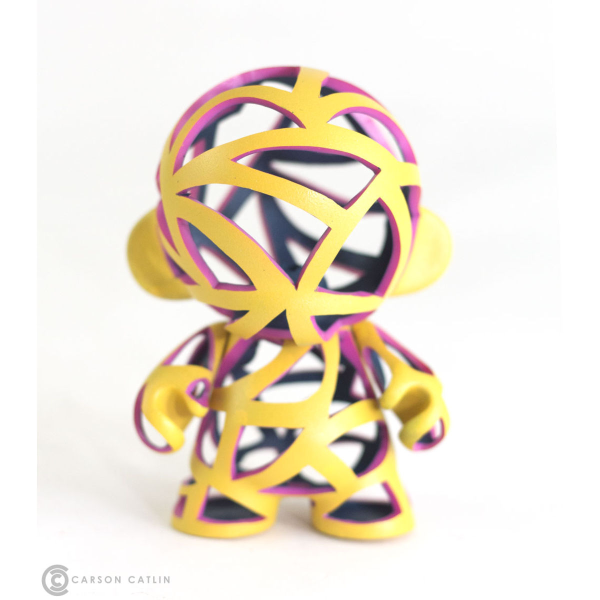 Reticulated Munny Yellow And Purple