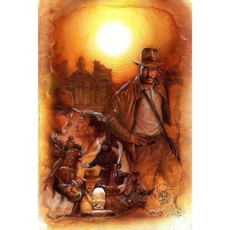Indiana Jones by Paul Shipper