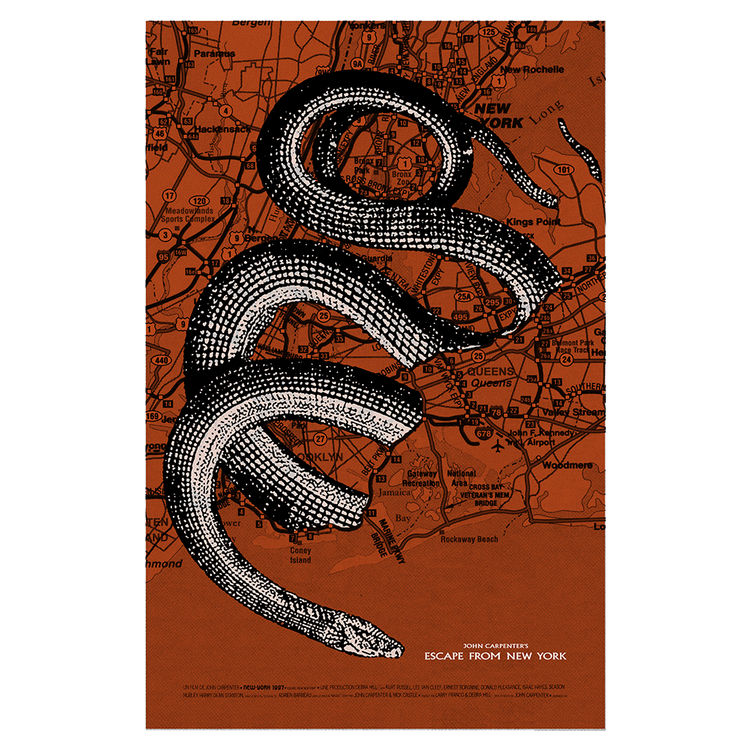 "Escape From New York" Variant by Adam Juresko