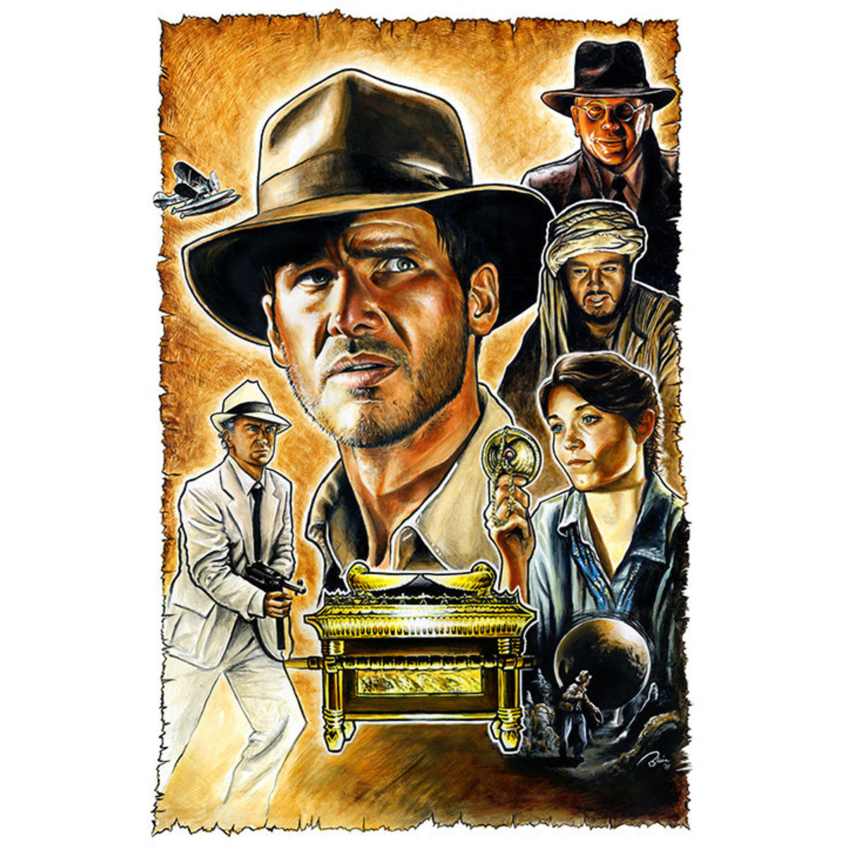 "Retro Raiders" Original