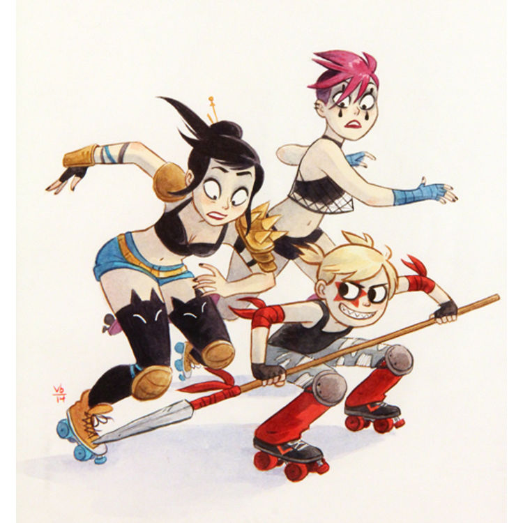 BOUT #1 by Vera Brosgol