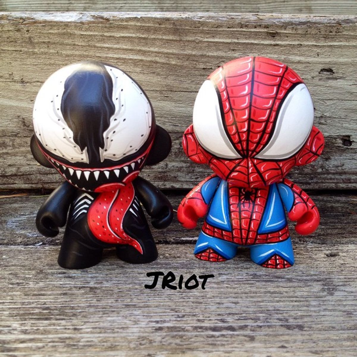 Spider-man and Venom