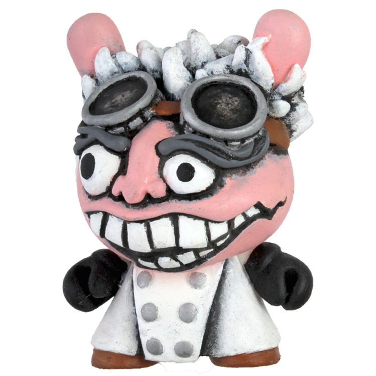 Monster Dunny: Painted The Doctor by Zombiemonkie (Mikie Graham)