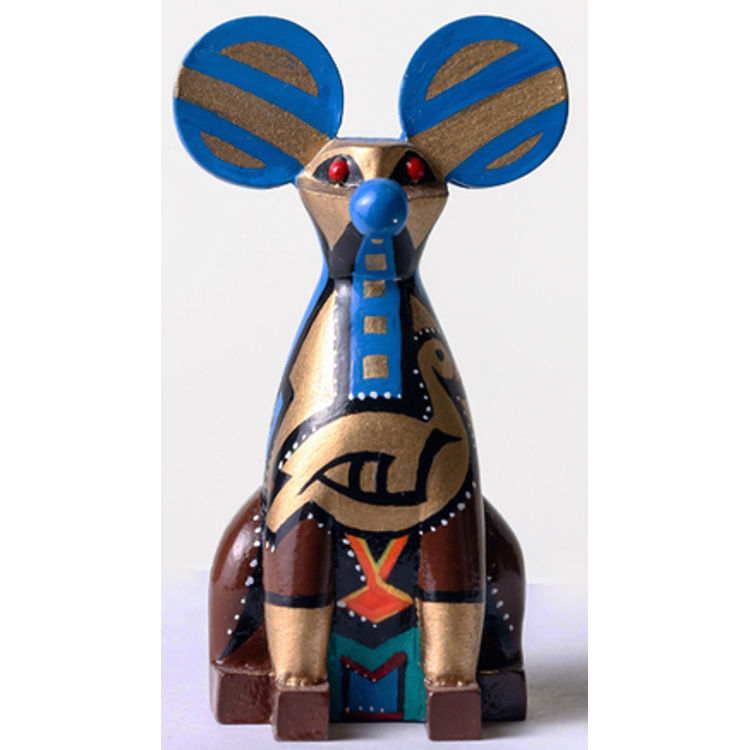 Egyptian Sucio Mouse Geb the Earth God by Clinton Yaws