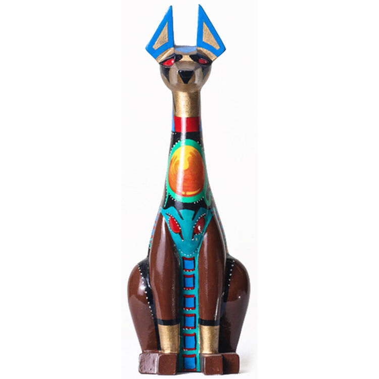 Egyptian Pharaoh Hound Mini Rah the Sun God by Clinton Yaws