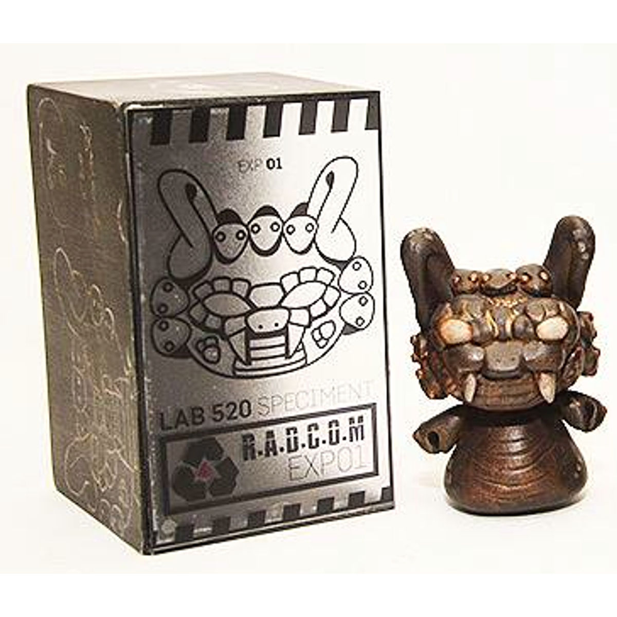 LAB520: Custom Kidrobot Dunny R.A.D.C.O.M. EXP 02