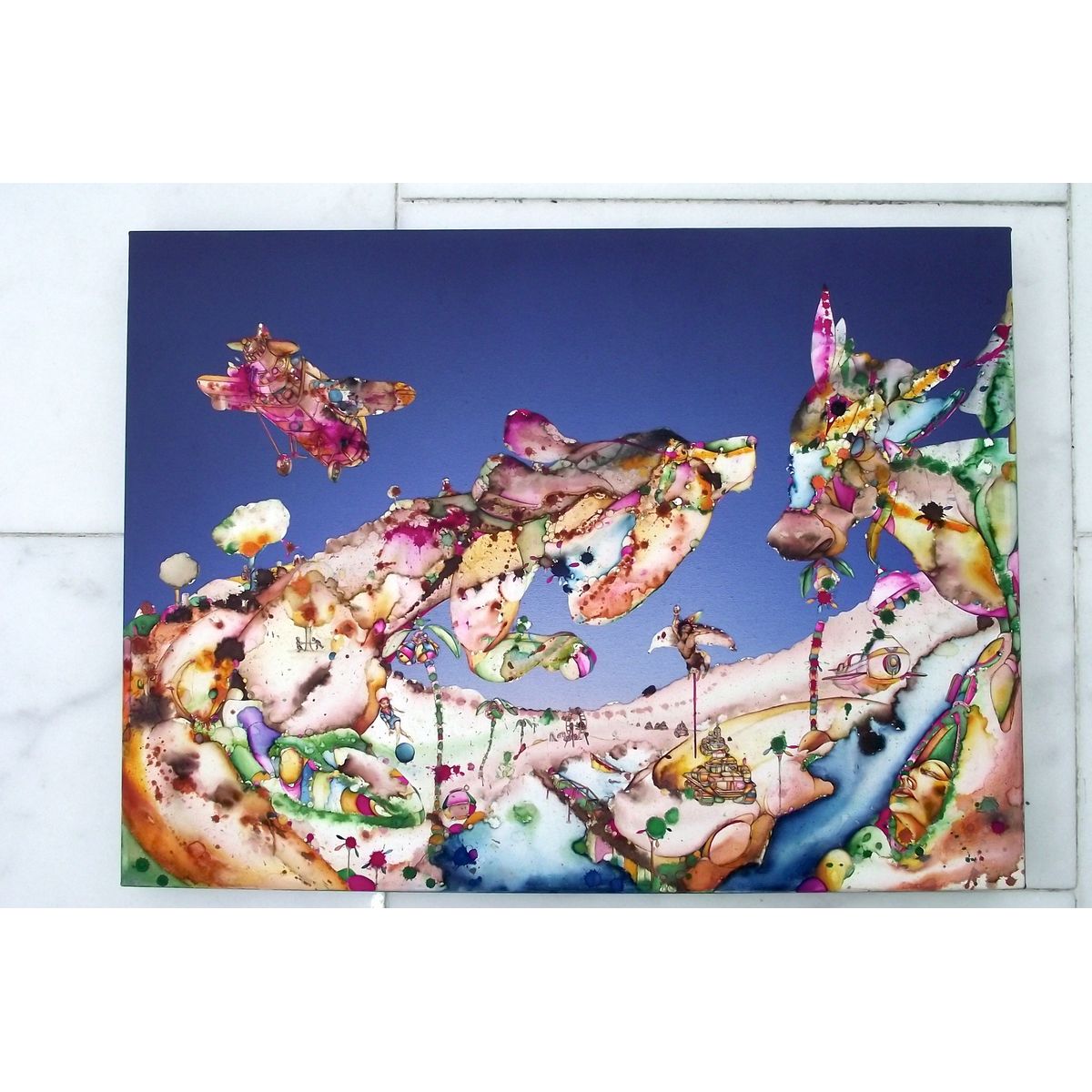 Play the piano drunk, like a percussion instrument, until your fingers bleed...a bit.