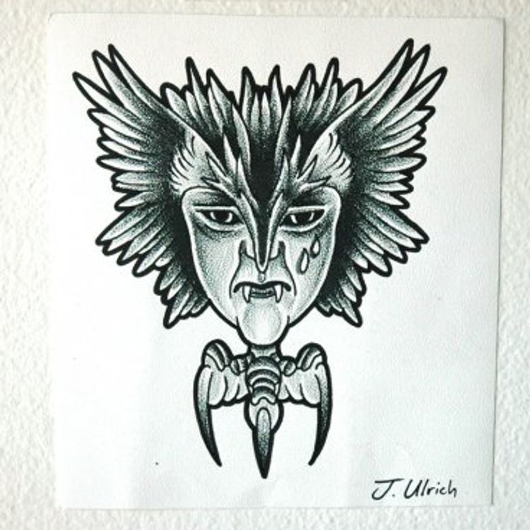 DEVILMAN DRAWING by Death Cat Toys (Johan Ulrich)