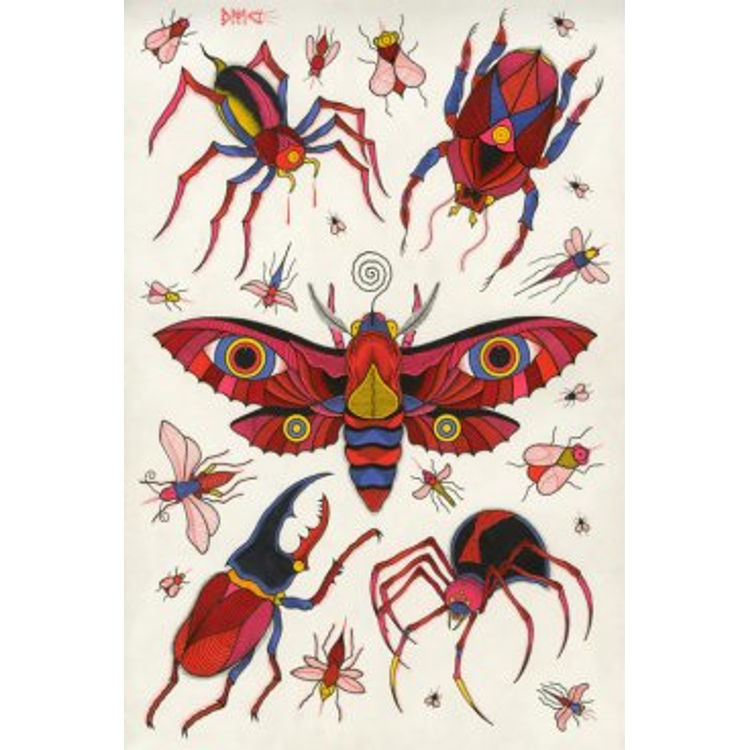 PEST PRINT by Bonethrower