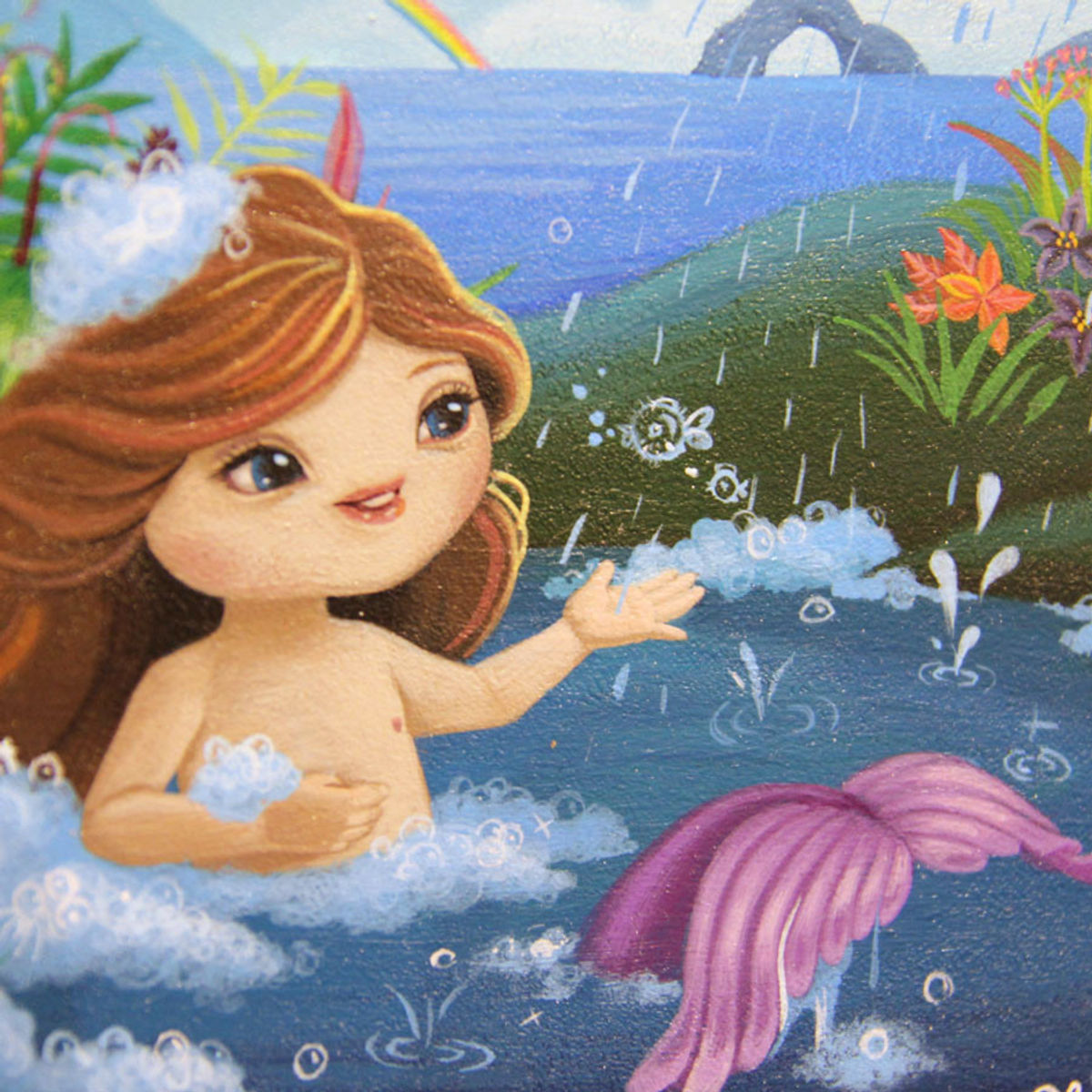 Bubble Bath at Mermaid Lagoon