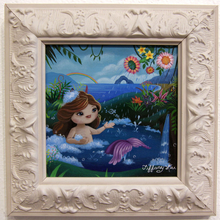 Bubble Bath at Mermaid Lagoon by Tiffany Liu