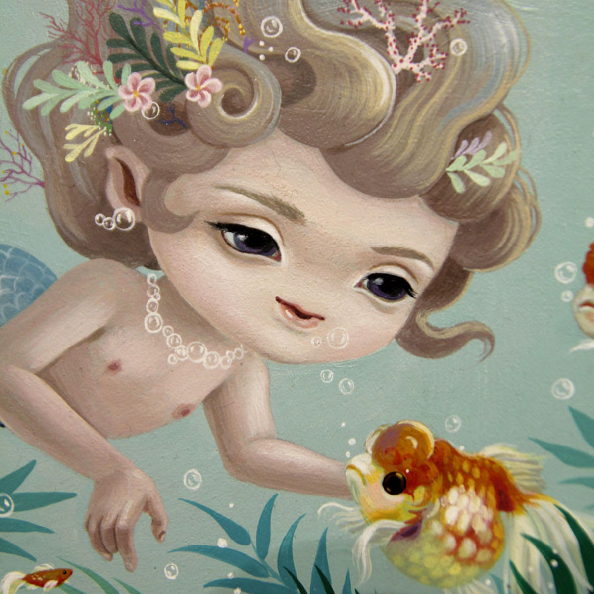 The Mermaid's New Friend