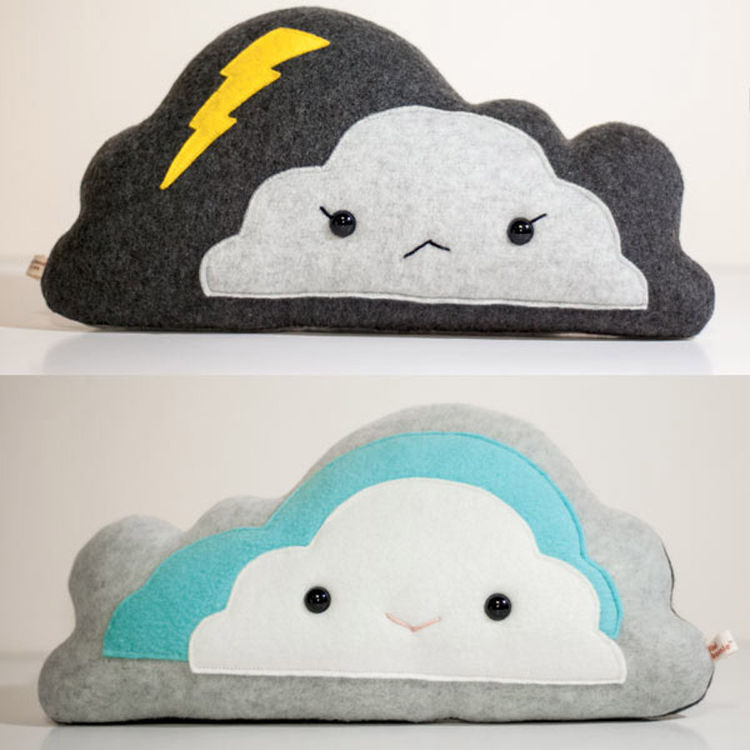 Two Sided Cloud by Flat Bonnie