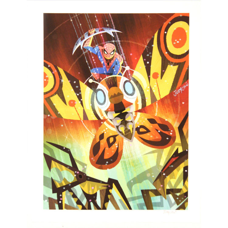Spider-man Mash-up Print by Joey Chou