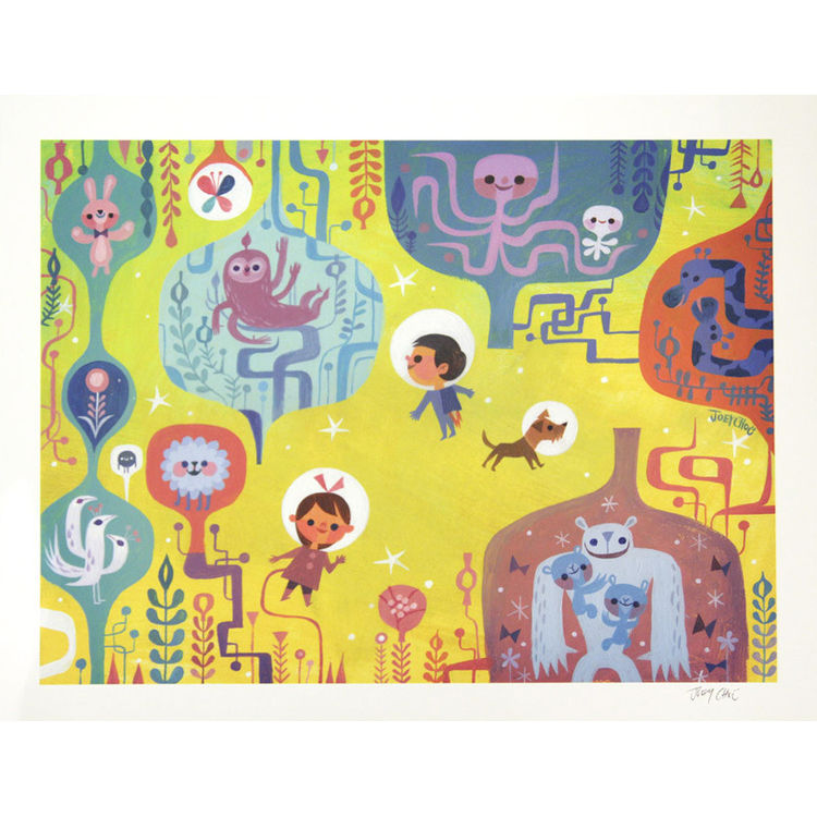 Zoo Print by Joey Chou