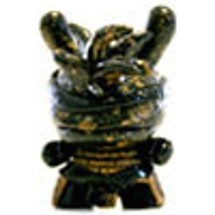 Samurai Clan - green dunny samurai #1 by Darren Clegg