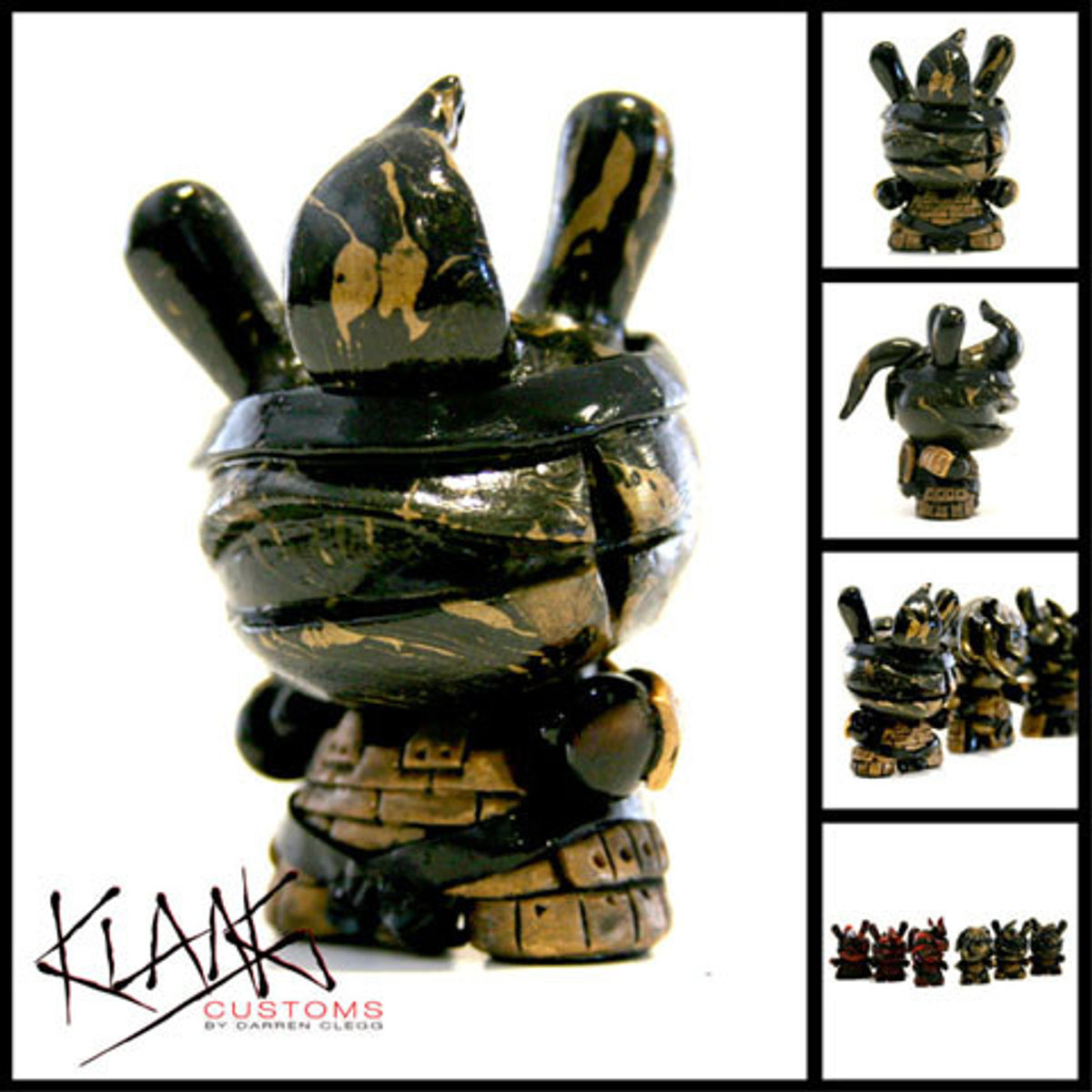 Samurai Clan - green dunny samurai #2