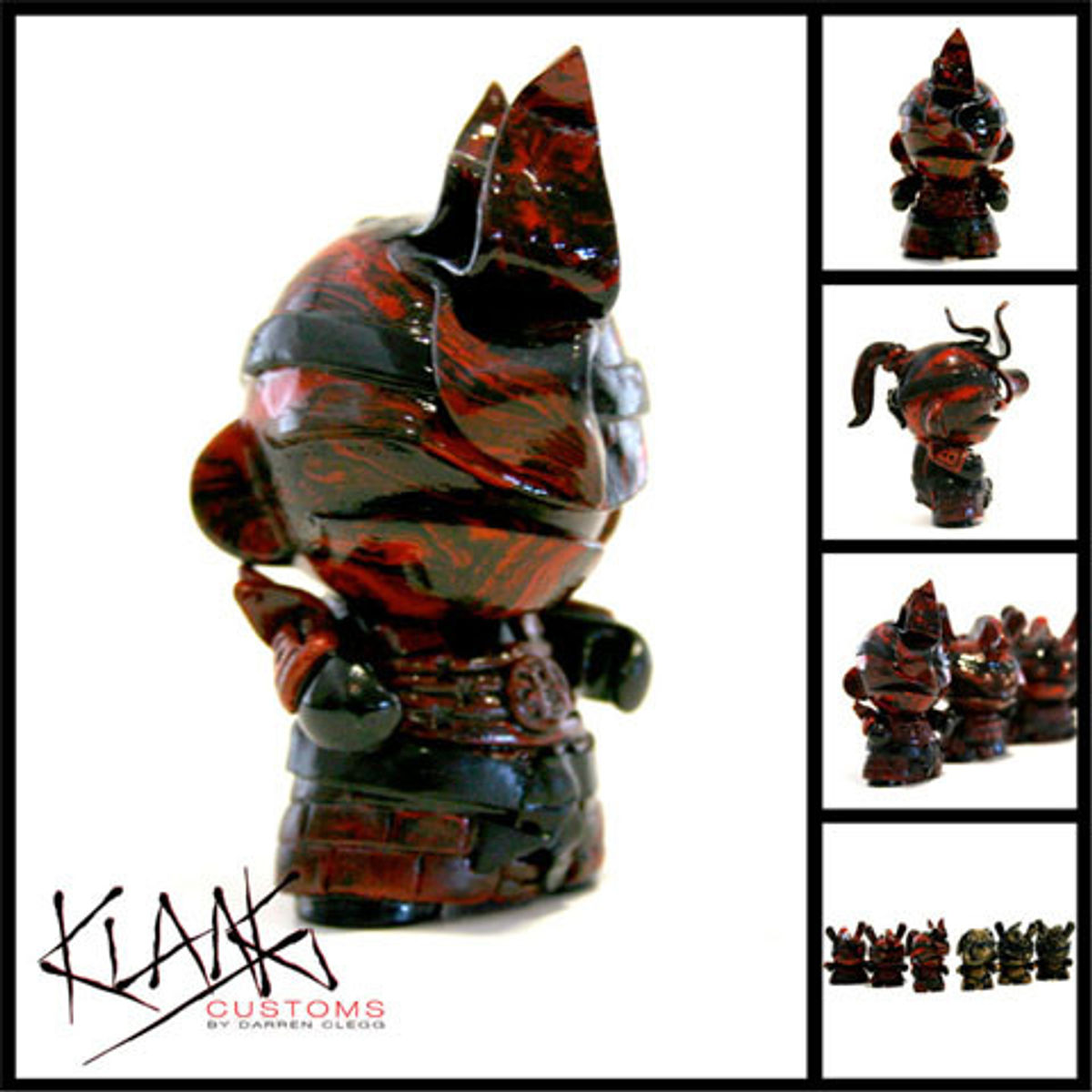 Samurai Clan - red munny samurai