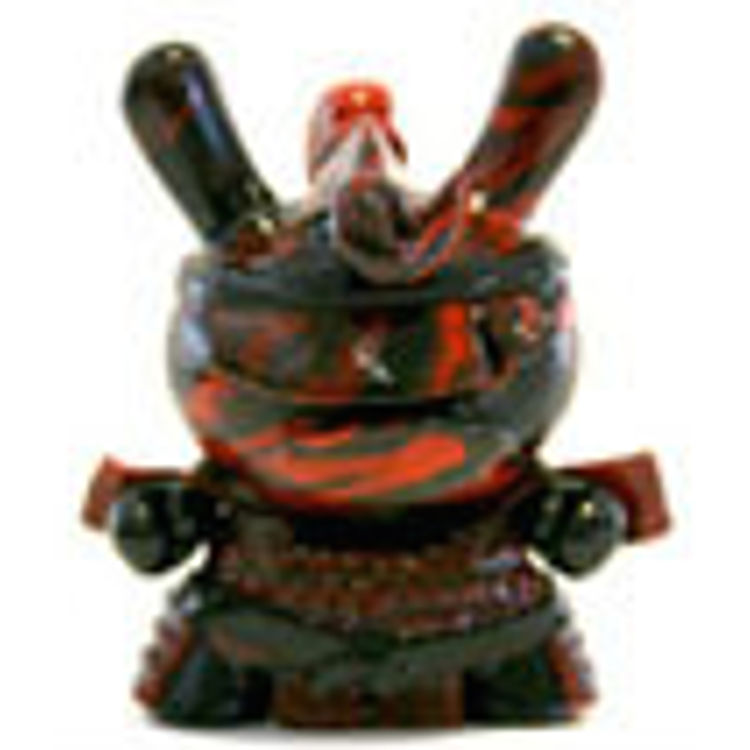 Samurai Clan - red dunny samurai #2 by Darren Clegg
