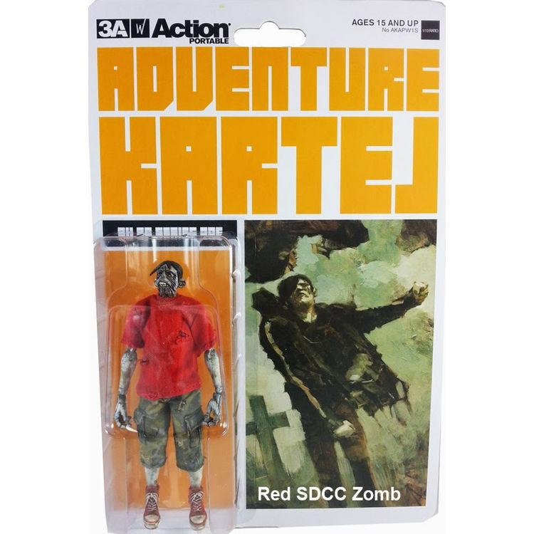 Red SDCC Zomb by Ashley Wood