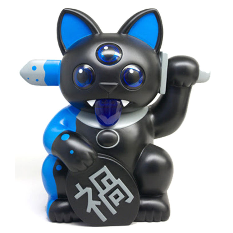 Misfortune Cat 'Black and Blue' Retailer Edition by Ferg