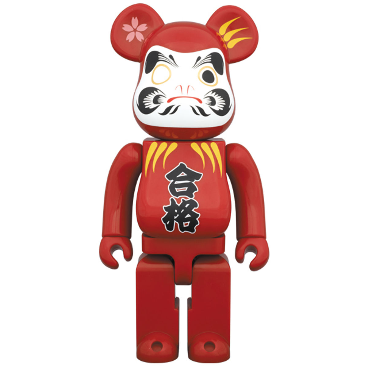 Be@rbrick 400% -Daruma Pass Prayer Red