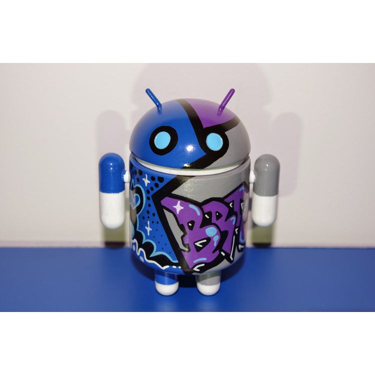 Street ChromeMan (Blue) by Olivier Jobert (OJT)