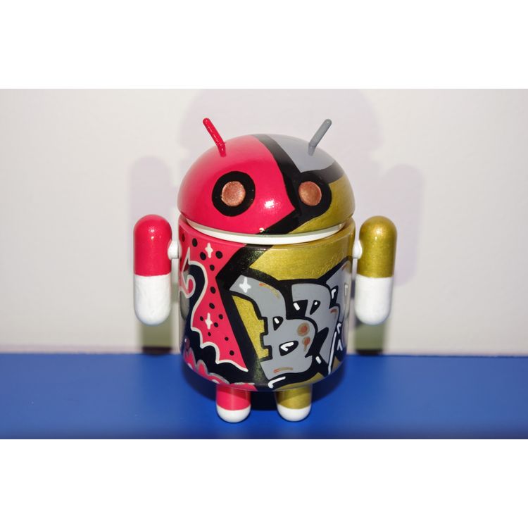 Street ChromeMan (Gold) by Olivier Jobert (OJT)