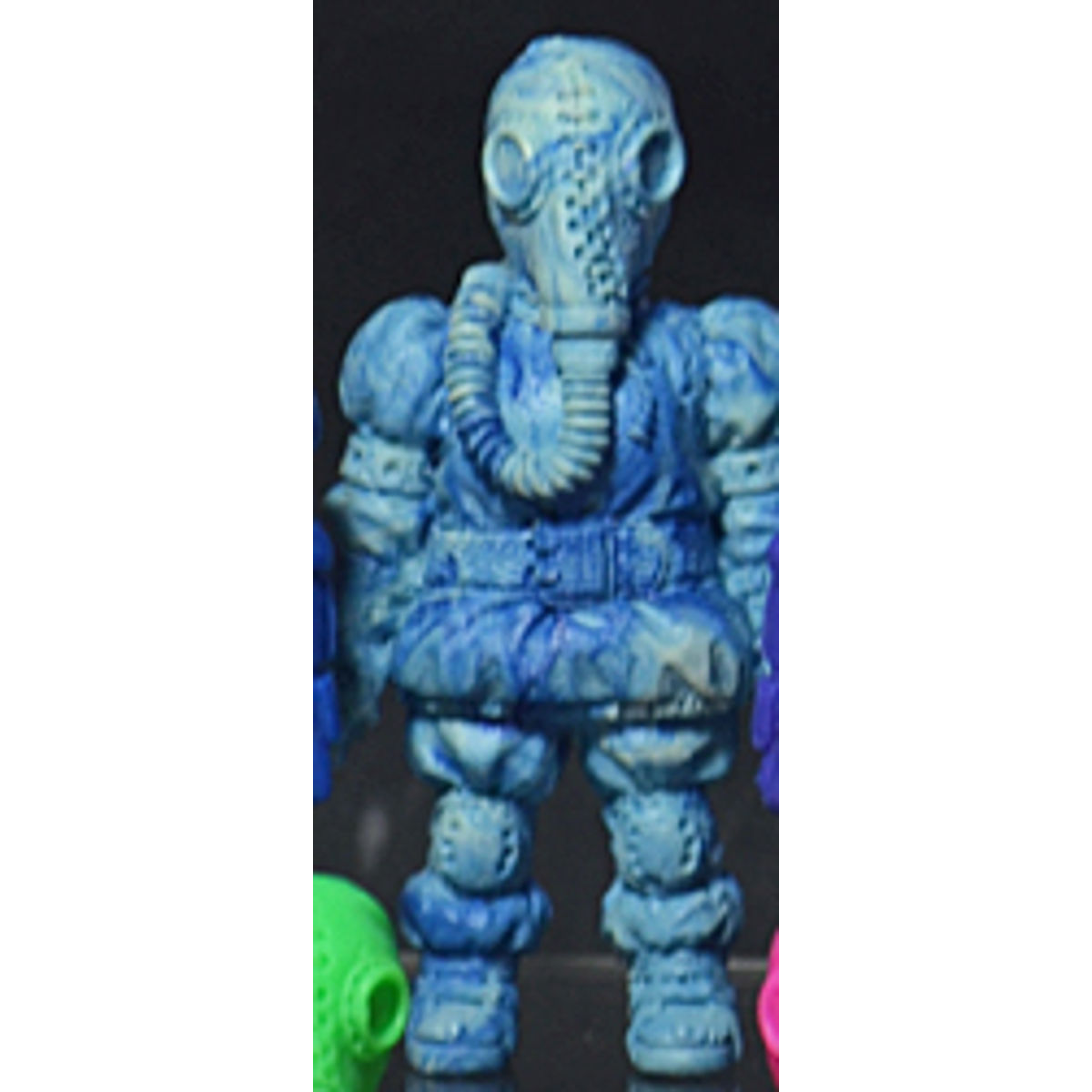 Mystery Mortis (v2.0) - marbled blue