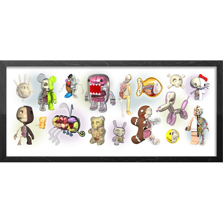 Digital Dissection Montage by Jason Freeny