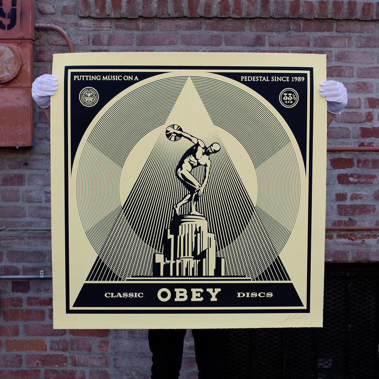 Classic Disks by Obey Giant (Shepard Fairey)