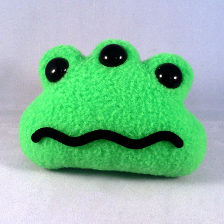 Monster Pork Plush (handmade) - Green by Joe Somers