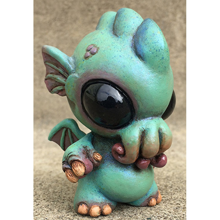 Baby Cthulhu - Turquoise by Cassia Harries