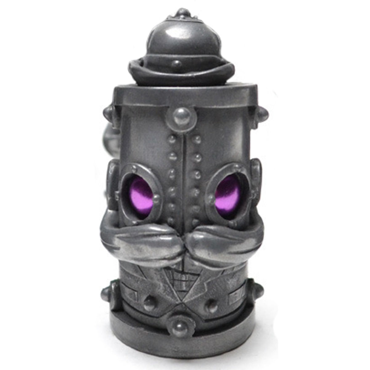 Stumpy Warburton "Metal" edition - Pewter with purple eyes