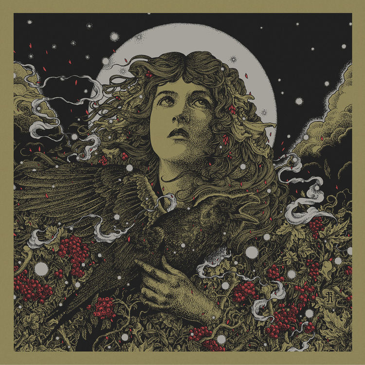 'THE RAVEN' Limited Edition Screen Print - Factory Green by Richey Beckett