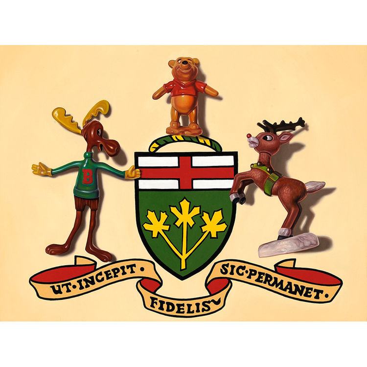 ONTARIO COAT OF ARMS by Robert Xavier Burden