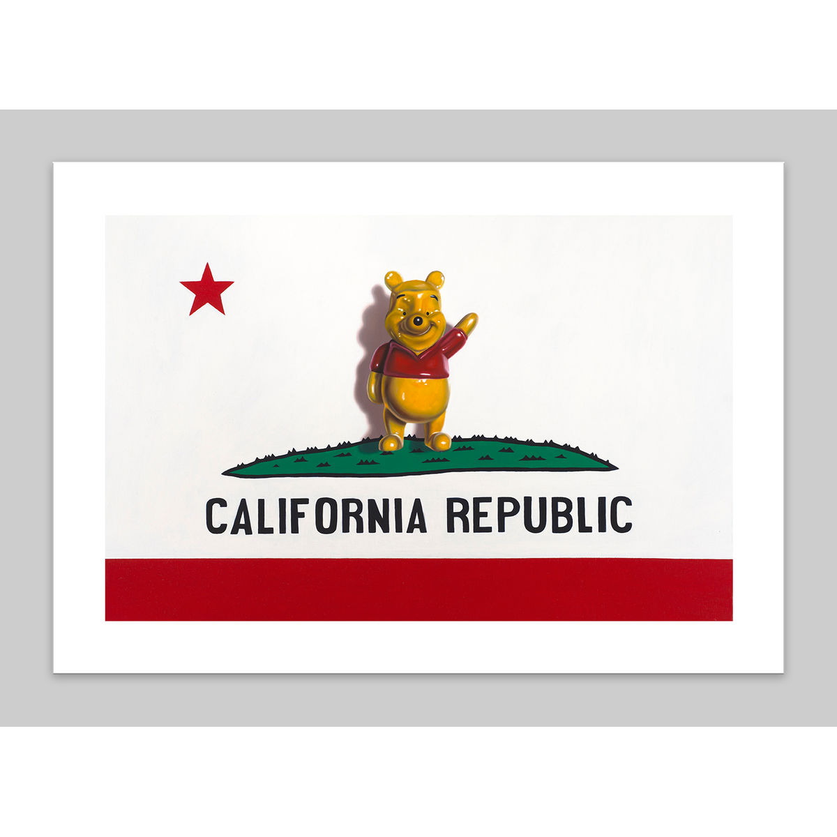 CALIFORNIA FLAG (WINNIE THE POOH)