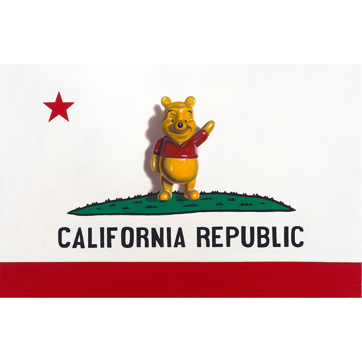 CALIFORNIA FLAG (WINNIE THE POOH)