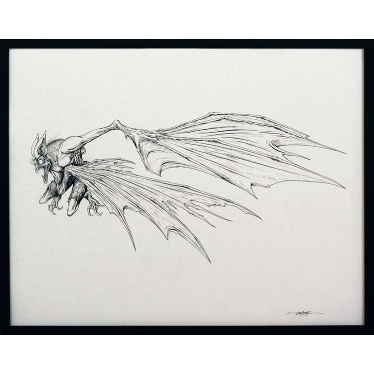 Man Bat by Alex Pardee