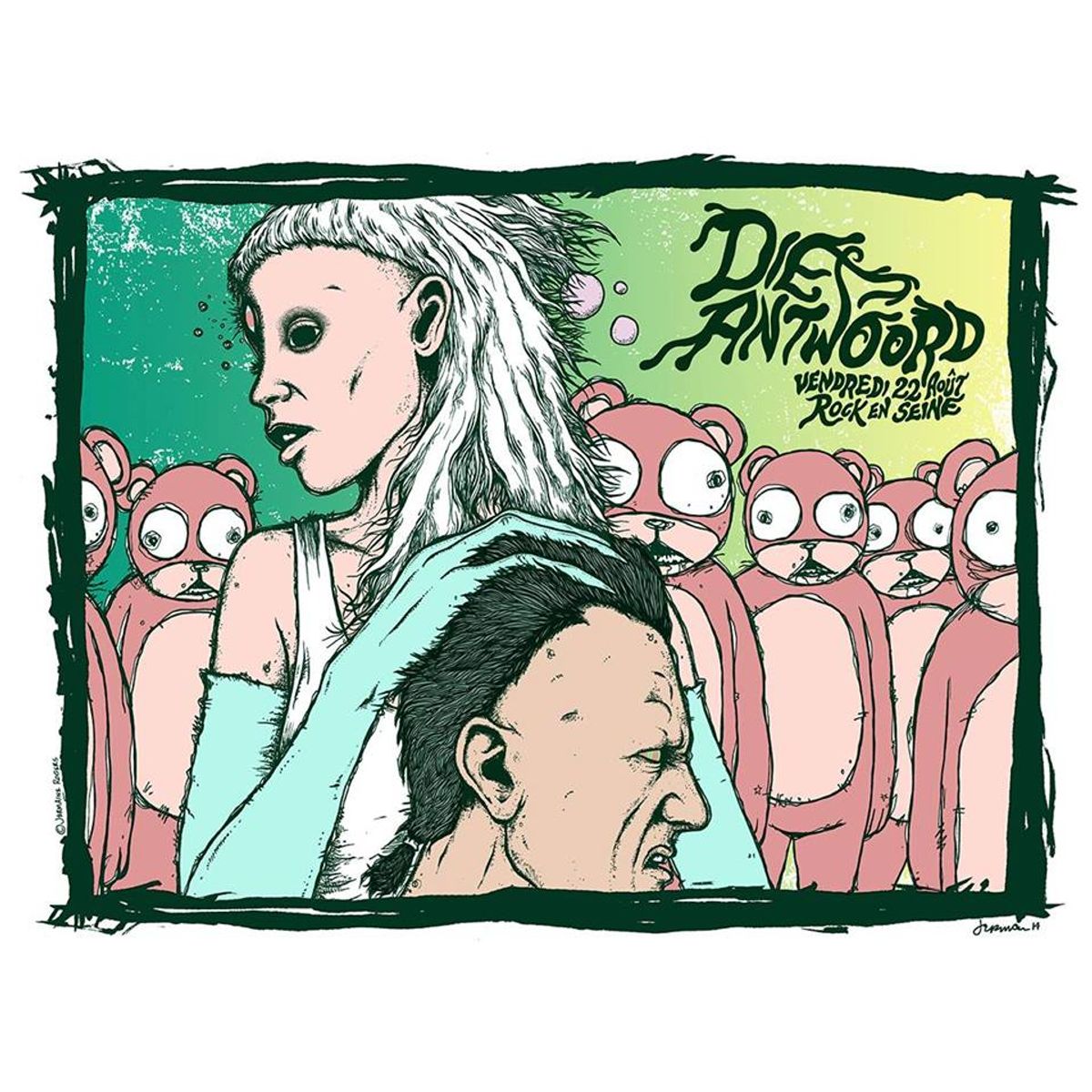 DIE ANTWOORD (Rock En Seine, Paris 2014)