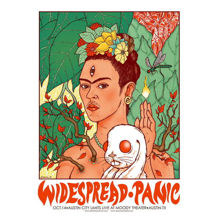 Widespread Panic 'Frida' by Jermaine Rogers