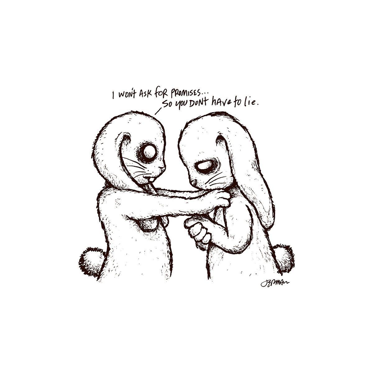 'PROMISES' Mini Print