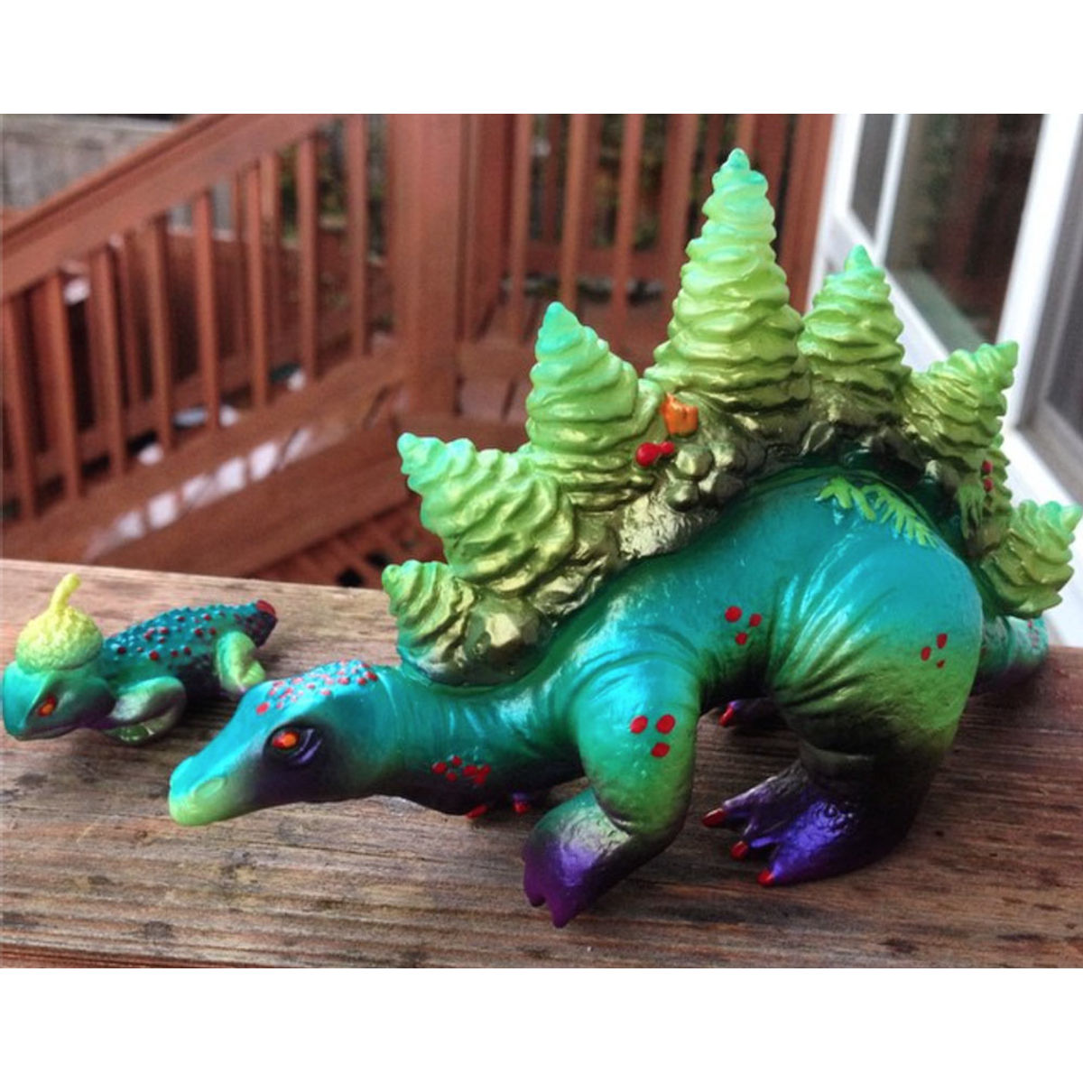 Stegoforest and Acorn Warriors