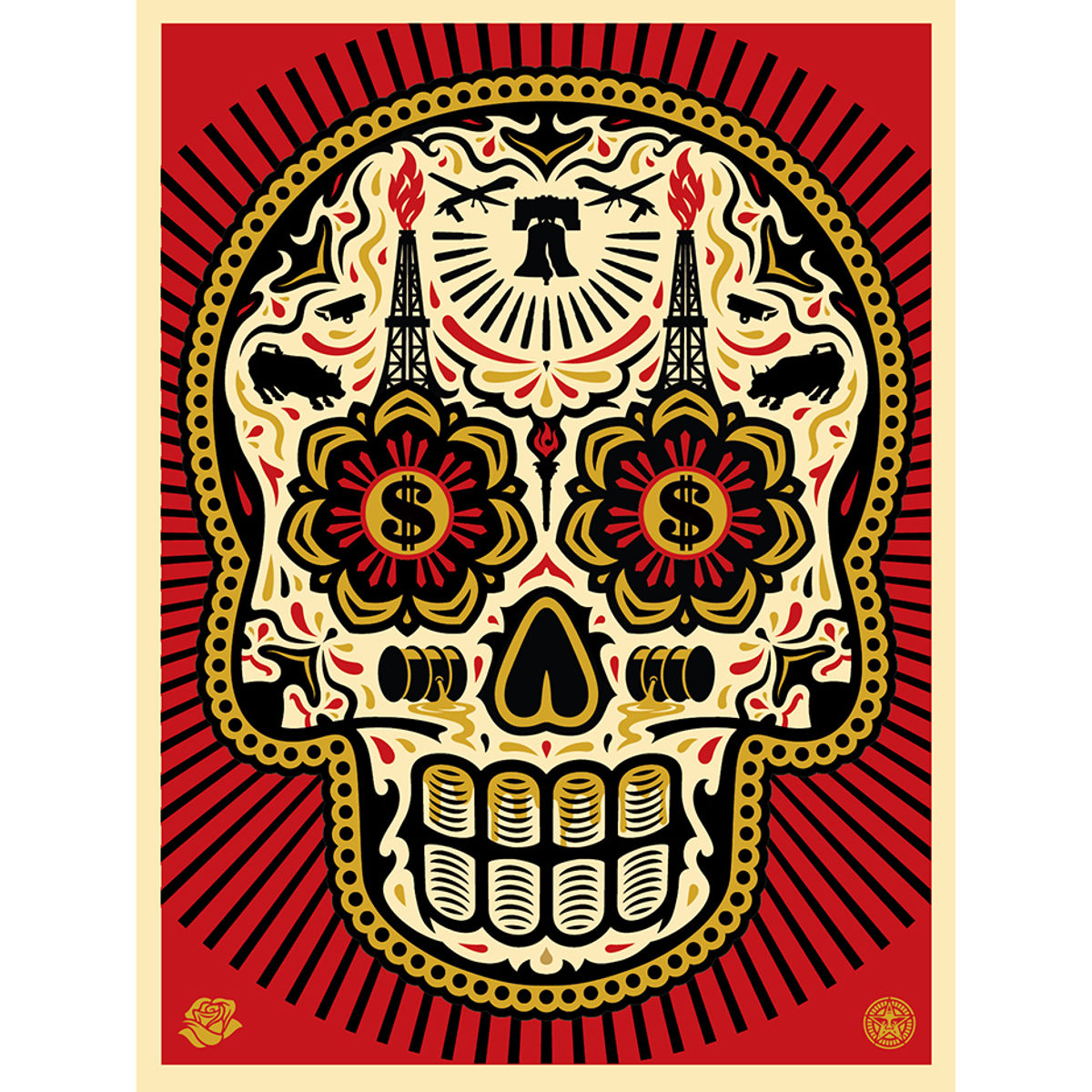 Power & Glory Day of the Dead Skull